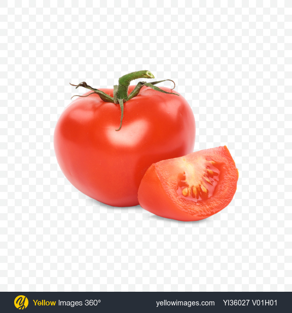 Download Download Tomato And Slice Transparent Png On Yellow Images 360 PSD Mockup Templates