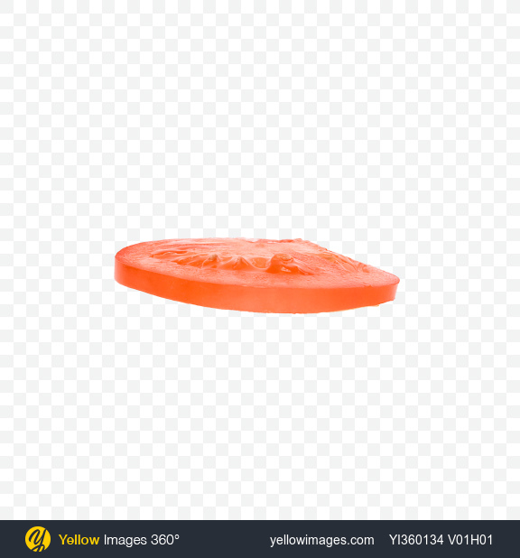 download tomato slice transparent png on yellow images 360