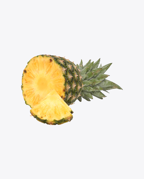 Free Pineapple Half and Slices