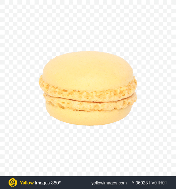 Download Yellow Macaron Transparent Png On Yellow Images