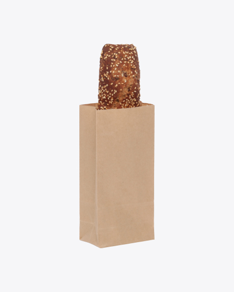 Free Rye-Wheat Baguette in Paper Bag