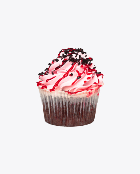 Free Cherry Chocolate Cupcake