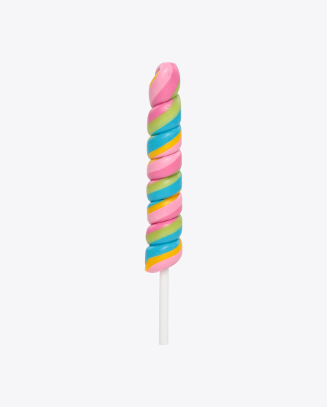 Free Multicolor Spiral Stick Lollipop