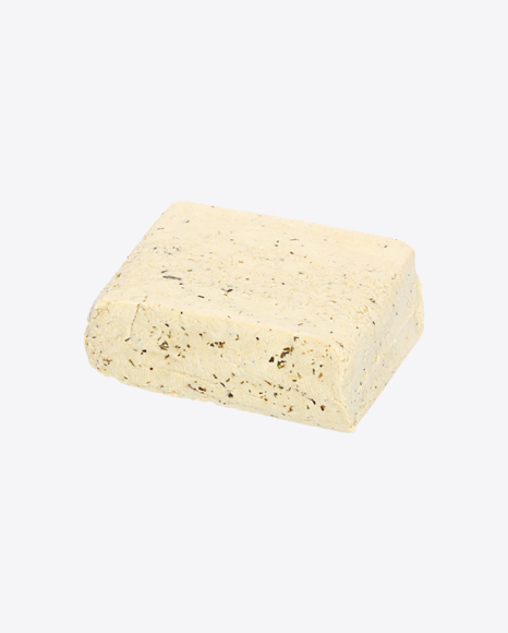 download block of tofu cheese with herbs transparent png on yellow images 360 tofu cheese with herbs transparent png