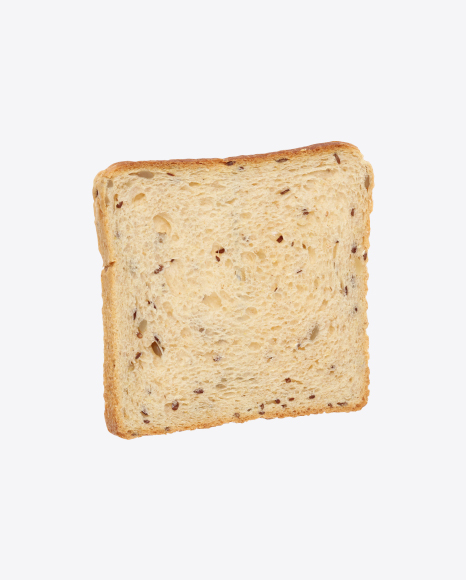 Free Slice of Wheat Sandwich Bread with Seeds