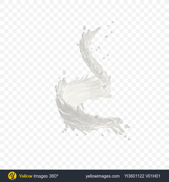 Download Download Twisted Milk Splash Transparent Png On Yellow Images