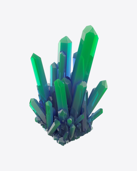 Free Green and Blue Crystals