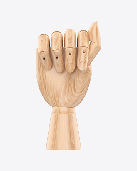 Free Wooden Hand Mannequin