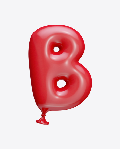 Free Letter B Balloon