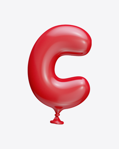 Free Letter C Balloon