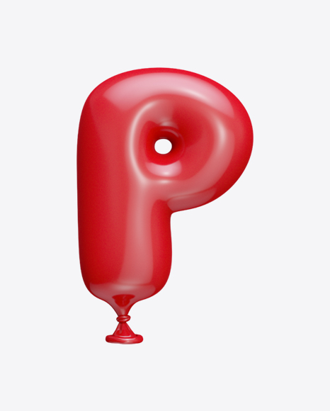 Free Letter P Balloon