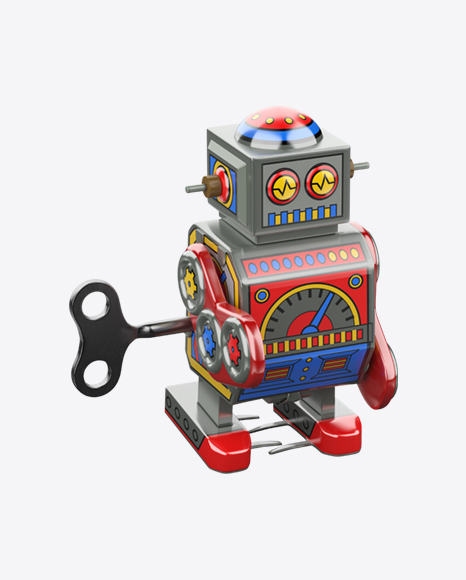 Free Wind-up Robot Toy