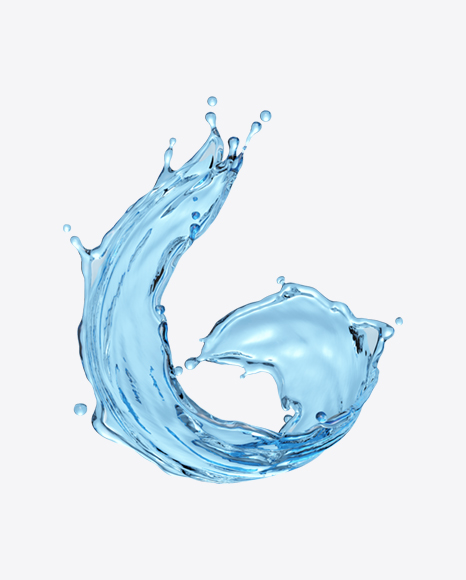 Free Water Swirl Splash