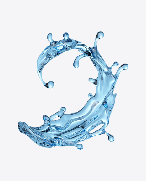 Free Water Swirl Splash