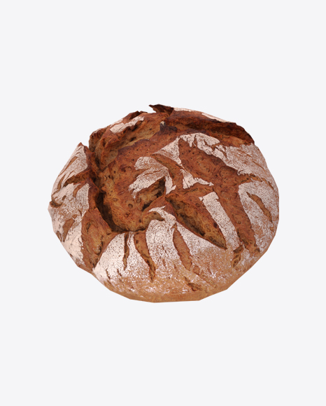 Free Round Bread with Seeds