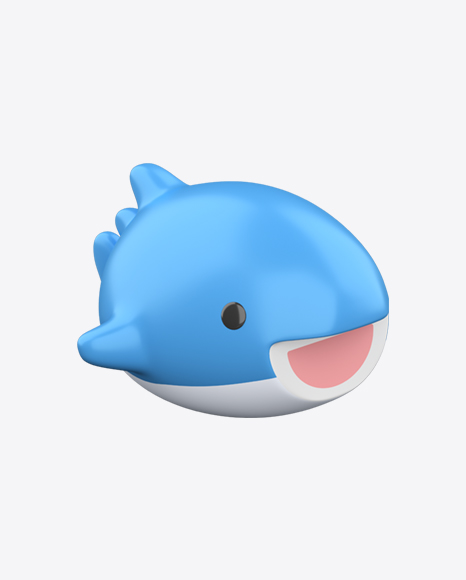 Free Floating Whale Bath Toy