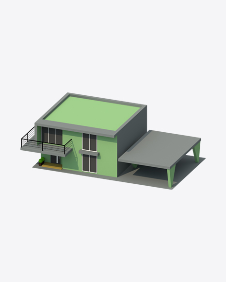 Free Low Poly House