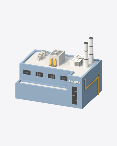 Free Low Poly Factory