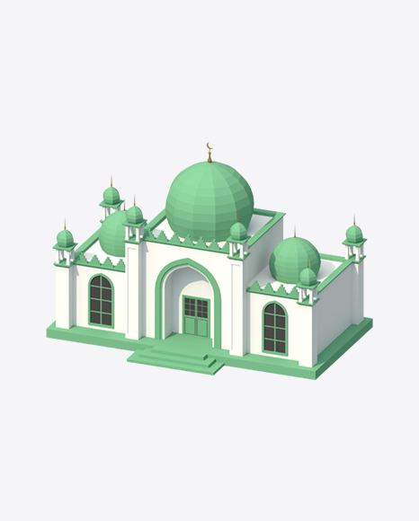 Free Low Poly Mosque