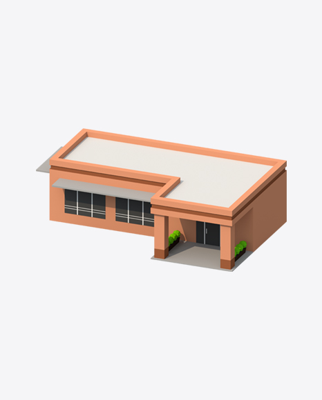 Free Low Poly Building