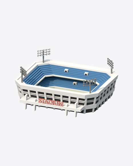 Free Low Poly Stadium