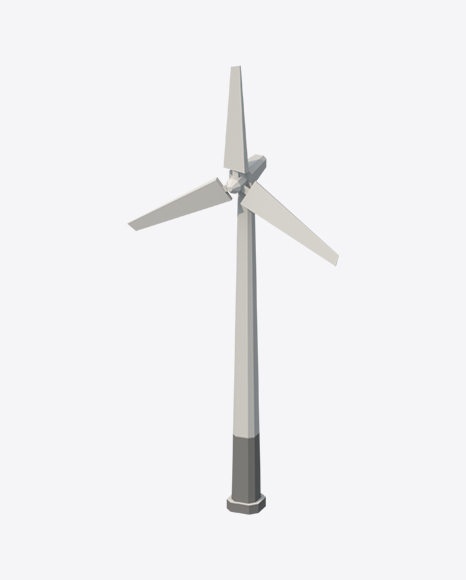 Free Low Poly Windmill