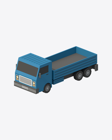 Free Low Poly Truck