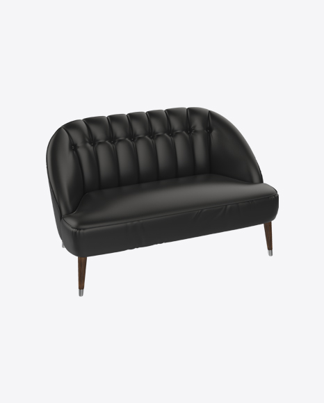 Free Black Leather Sofa