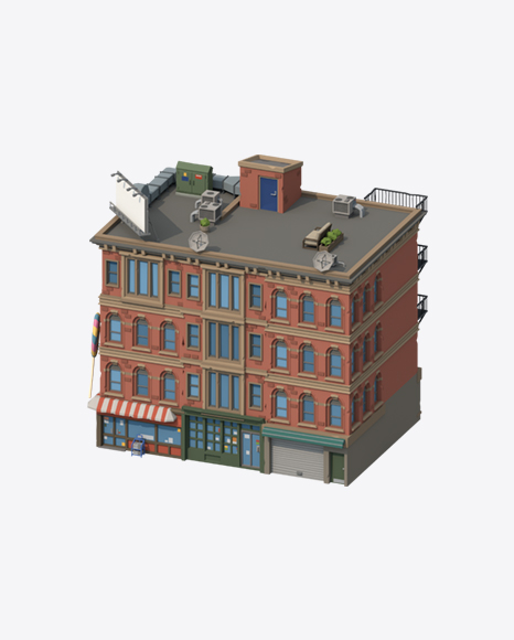 Free Low Poly Building