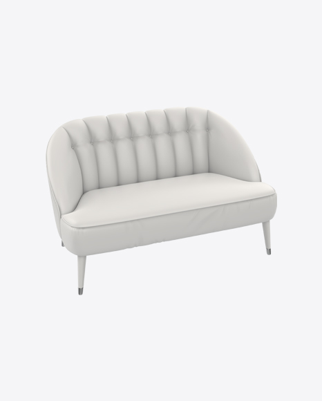 Free White Vinyl Sofa