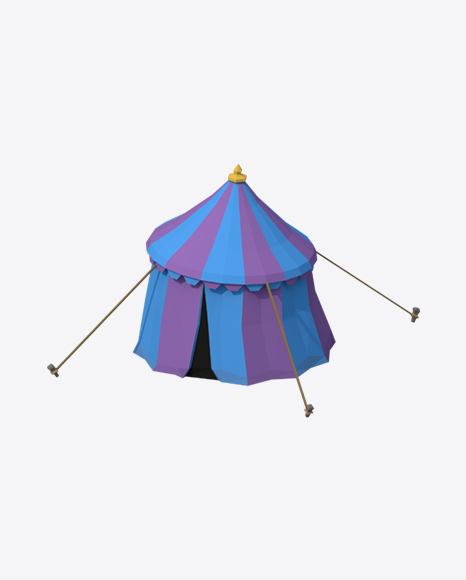 Free Low Poly Tent