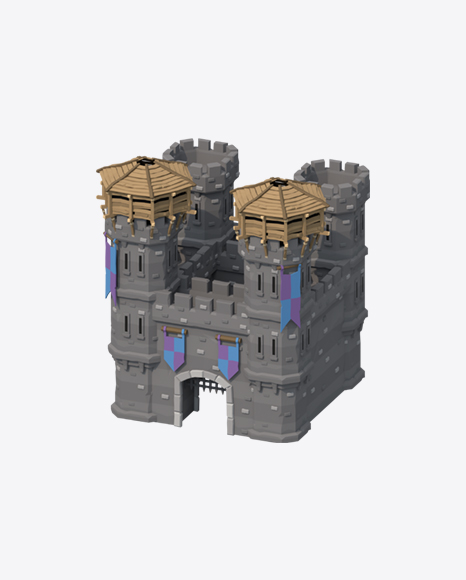 Free Low Poly Castle