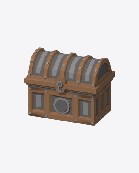 Free Low Poly Treasure Chest