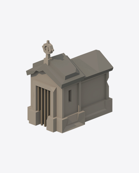 Free Low Poly Crypt