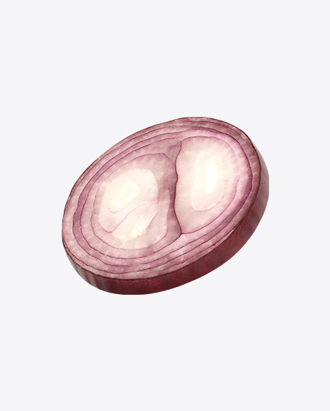 Free Red Onion Slice