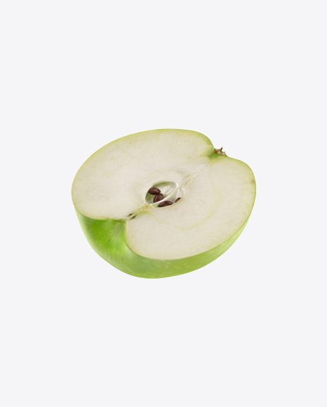 Free Half of Green Apple