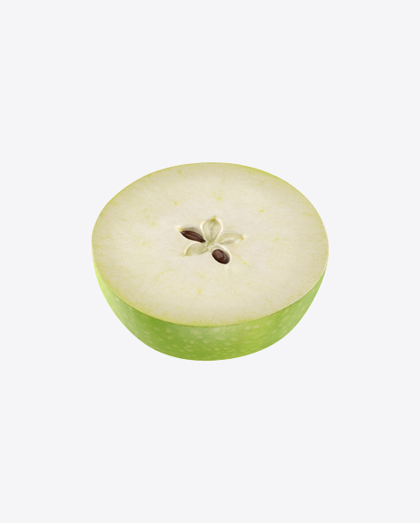 Free Half of Green Apple