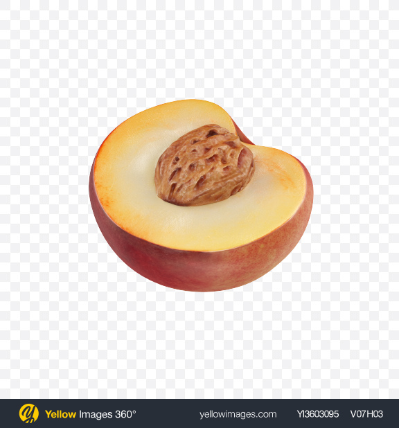 Download Download Half Of Peach Transparent Png On Yellow Images 360 Yellowimages Mockups