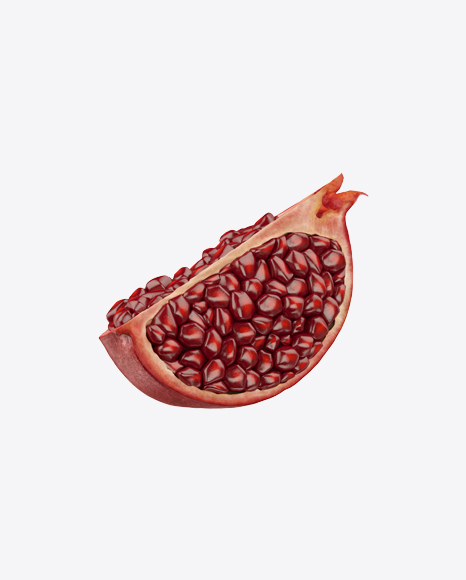 Free Pomegranate Slice