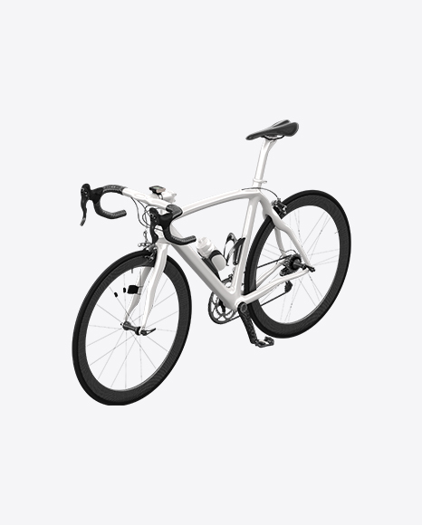 Free White Road Bicycle