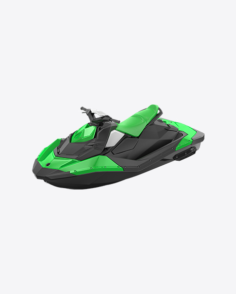 Free Green Jet Ski