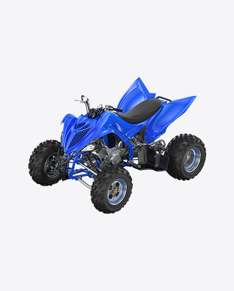 Free Blue Quad Bike