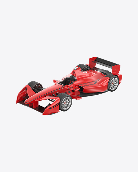 Free Red Electric Racing Car