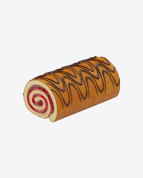 Free Strawberry Swiss Roll