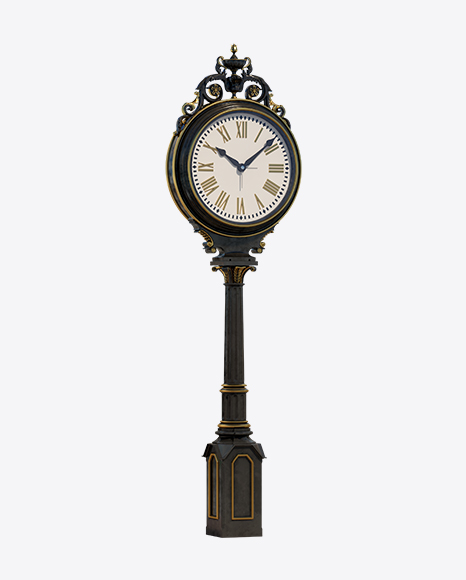 Free Vintage Street Clock