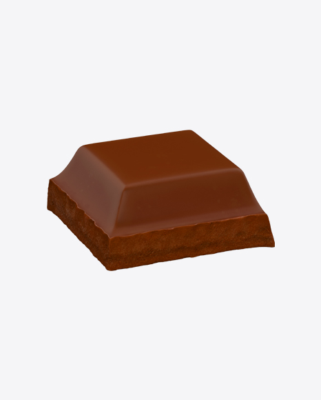 Free Square Milk Chocolate Piece