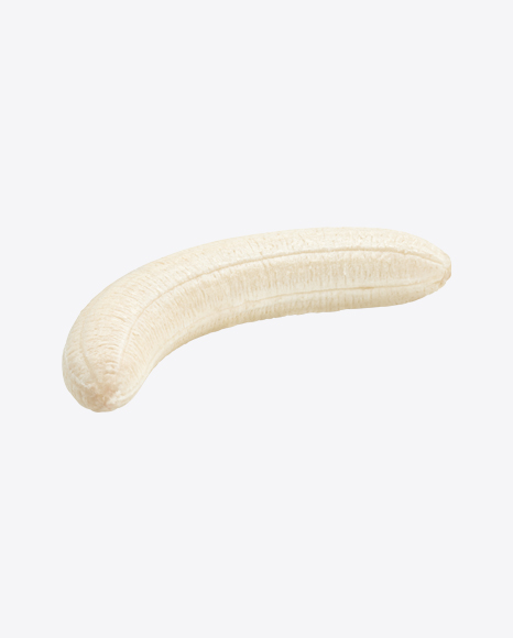 Free Peeled Banana