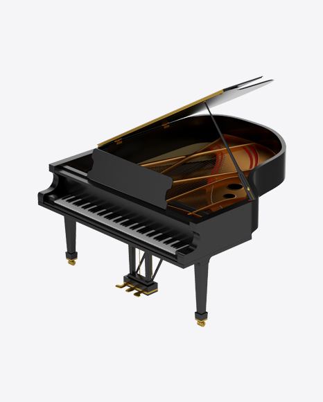 Free Black Grand Piano