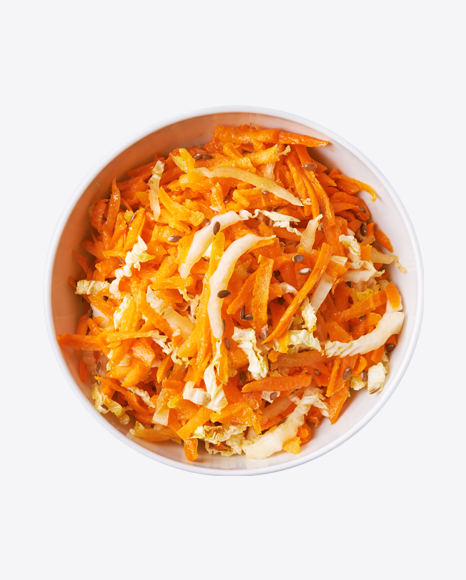 Free Shreddered Cabbage & Carrot Salad