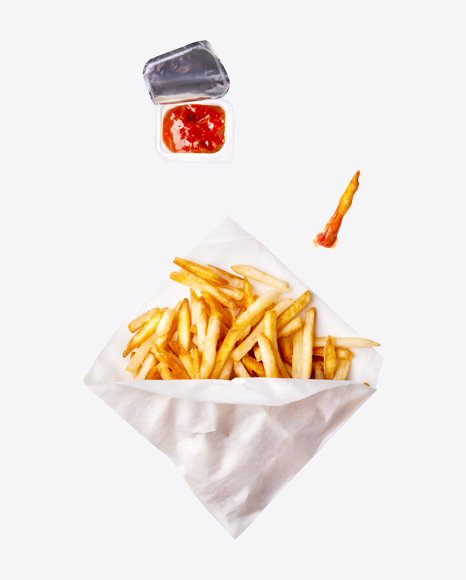 Free French Fries w/ Ketchup